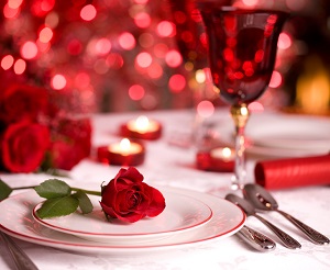 Cena di San Valentino al capannone a Pigra